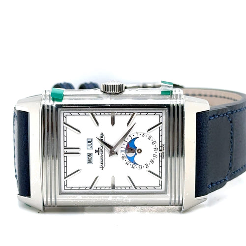 JAEGER LECOULTRE Reverso Tribute Duo Face Calendar Q3918420 -Brand New!