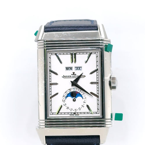 JAEGER LECOULTRE Reverso Tribute Duo Face Calendar Q3918420 -Brand New!