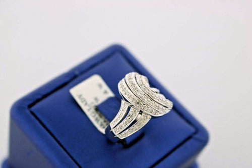 14k White Gold 1.00 CT Diamond Ladies Ring, 8.1gm, Size 7.25, S100728