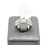 Scott Kay 19k White Gold Ladies Wedding Band, 8.3g, Size 6 S12850