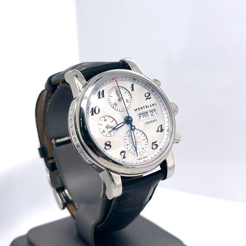 Montblanc Star Chronograph Automatic 39mm Watch -106466 Brand New