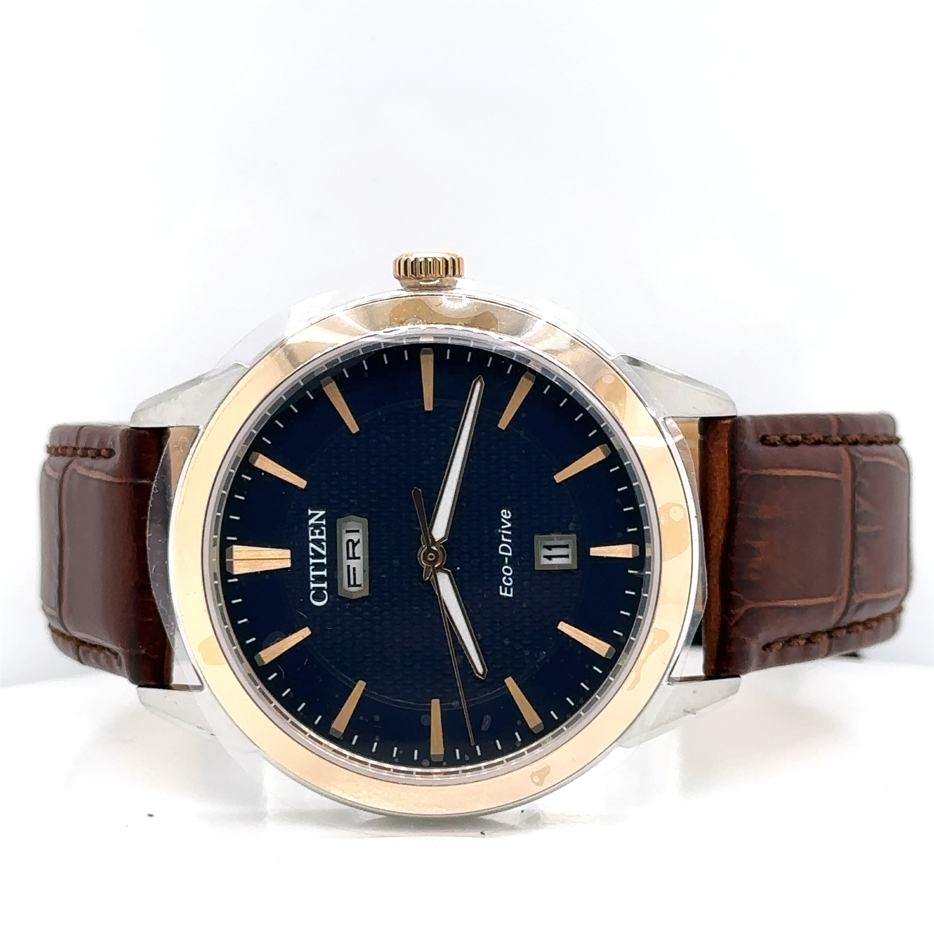 Citizen Rolan Navy Dial 40 MM Stainless Steel Mens Watch