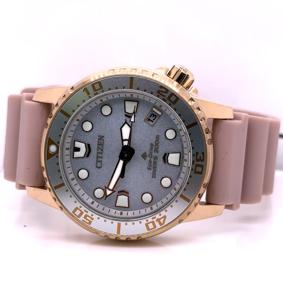 Gold Promaster Citizen Promaster Dive 33.5MM Rose Gold Tone Ladies Watch