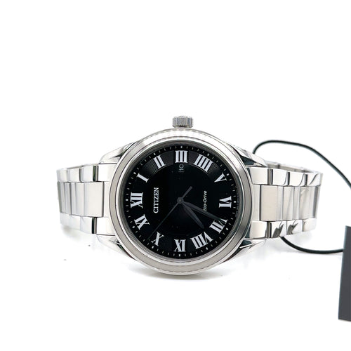 Citizen Arezzo Black Dial 40MM Mens Watch