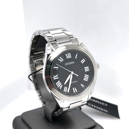 Citizen Arezzo Black Dial 40MM Mens Watch