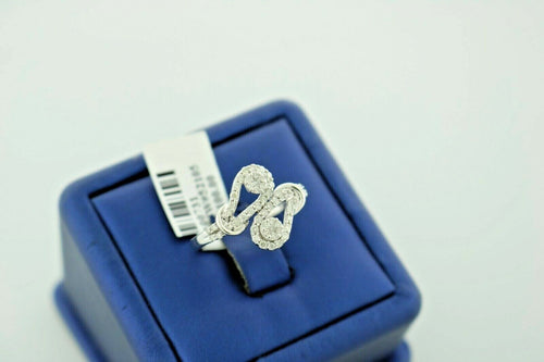 14k White Gold 0.60 CT Diamond Ladies Ring, 3.8gm, Size 9.5, S100731