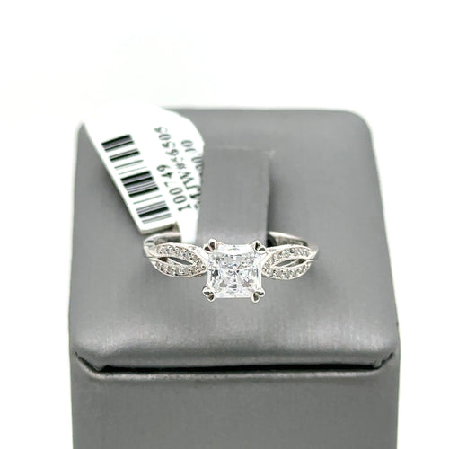 Tacori Platinum Engagement Ring Mounting, 0.25 Ct Diamond Band 4.4gm, S100749