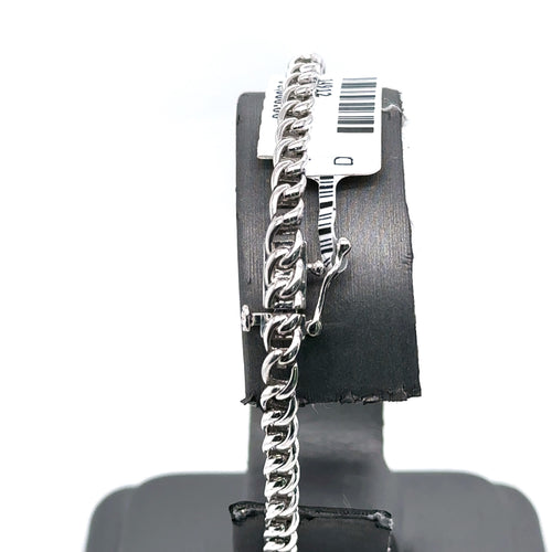 14k White Gold 1.25 CT Pave Diamond Bracelet, 7", 9.1g, S14912