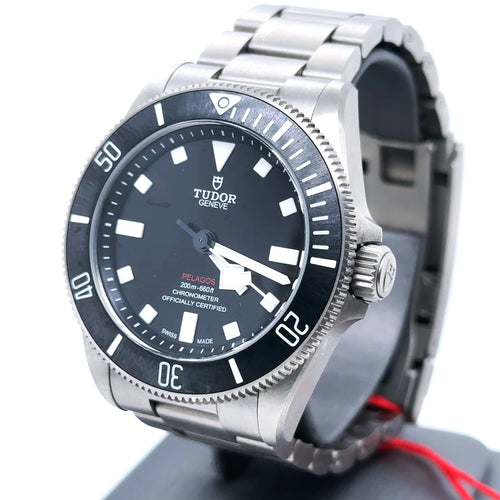 TUDOR PELAGOS 39 mm Titanium Mens Watch M25407N-0001 - Brand New