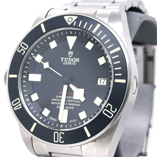 TUDOR PELAGOS 42 mm Titanium Mens Left Hand Watch M25610TNL-0001 - Pre Owned