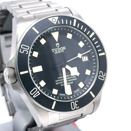 TUDOR PELAGOS 42 mm Titanium Mens Left Hand Watch M25610TNL-0001 - Pre Owned