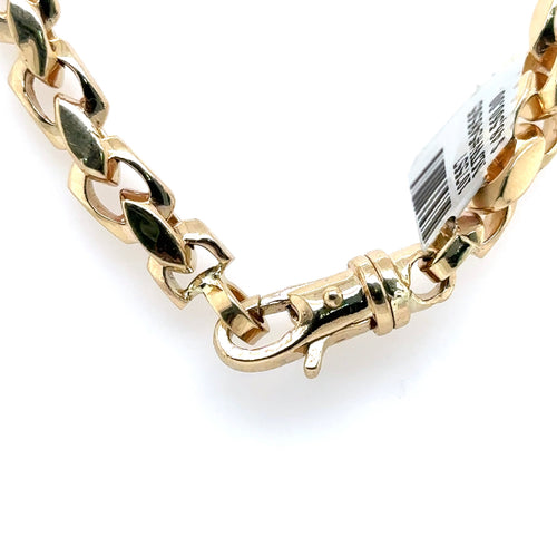 14K Yellow Gold Fancy Men's Chain , 99.1 G, 24" S107557