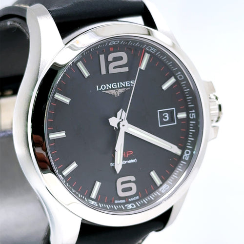 LONGINES Flagship Automatic Black Dial 40mm Mens Watch L49844526
