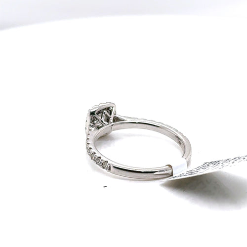 The Leo Ideal Cut 14k White Gold .75CT Diamond Engagement Ring, Size 7, S107595