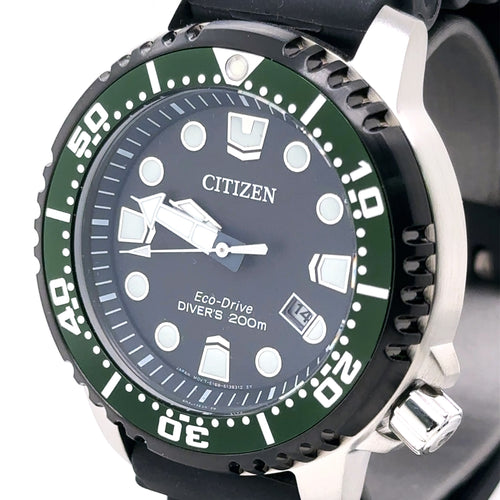 Citizen Promaster Dive Eco Drive 44mm Stainless Steel Watch, BN0155-08E