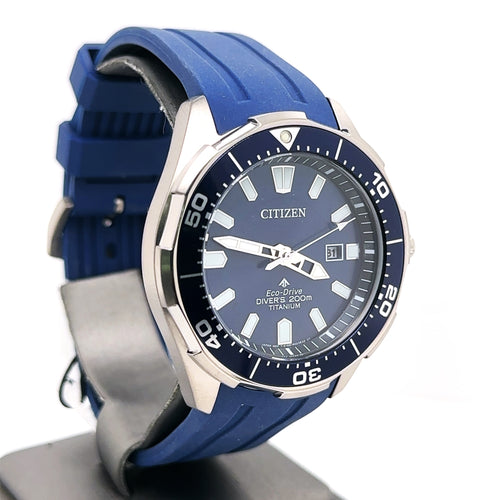 Citizen Promaster Dive Eco Drive 45mm Titanium Watch, BN0201-02M