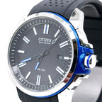 Citizen Weekender Eco Drive 44mm Stainless Steel Watch AW1151-04E