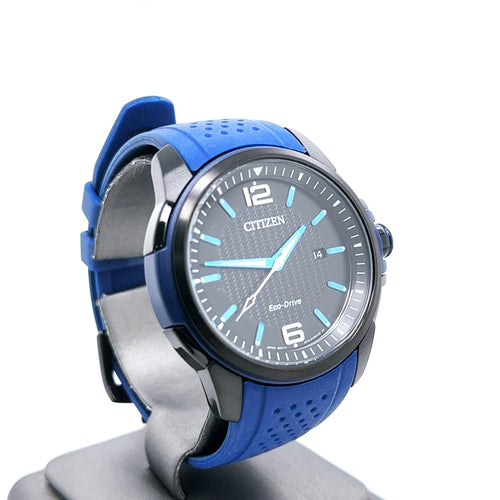 Citizen Weekender Eco Drive 44mm Stainless Steel Watch AW1655-01E