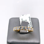 14k Yellow Gold 1.75 CT Diamond Ladies Wedding Band, 4.6G, S14553