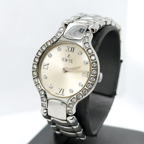 Ebel Beluga, 26MM, Diamond Bezel, Quarts Women's Watch