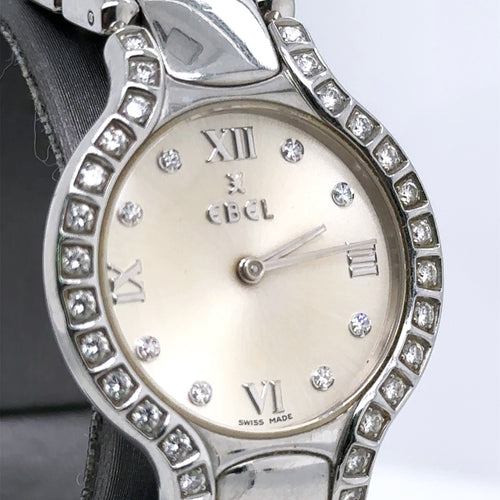 Ebel Beluga, 26MM, Diamond Bezel, Quarts Women's Watch