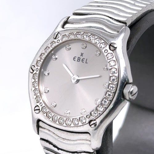 Ebel , 27MM, Diamond Bezel, Quarts Women's Watch