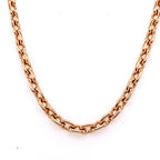 David Yurman 18k Rose Gold Men's Chain Necklace, 25", 72.5g, S107593