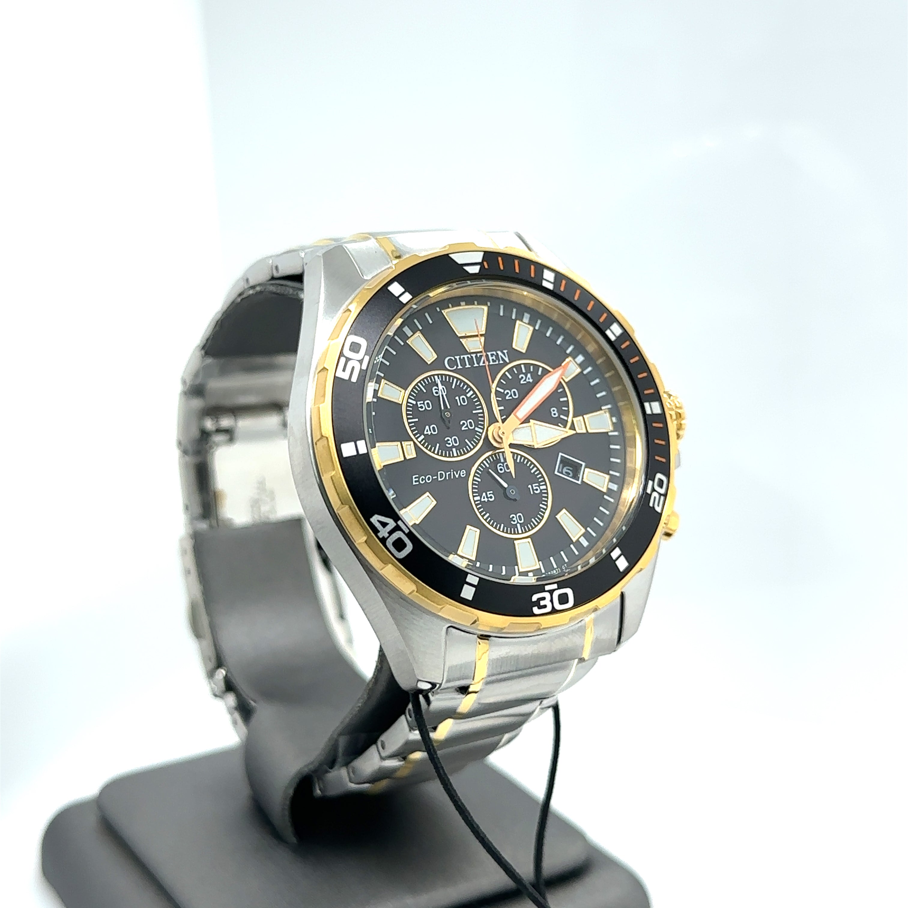 CITIZEN Eco-Drive ブラック 時計 s-l400.jpg