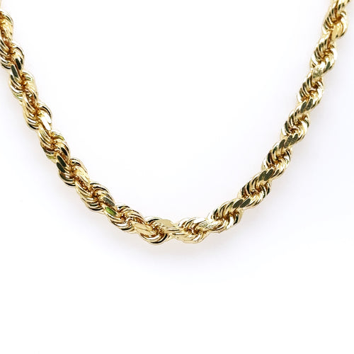 14K Yellow Gold Men's Rope Chain , 37.1 G, 20" S107664