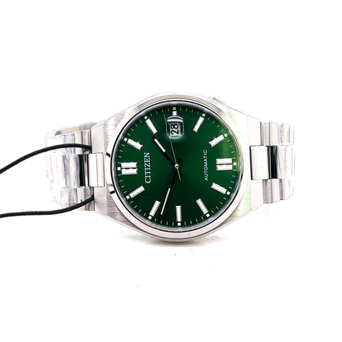 Citizen TSUYOSA Automatic Stainless Steel Green dial 40mm Watch NJ0150-56X