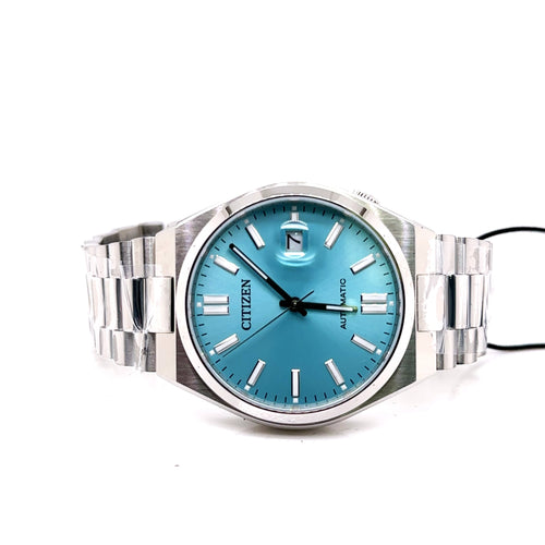 Citizen TSUYOSA Automatic Stainless Steel Blue dial 40mm Watch NJ0151-53M